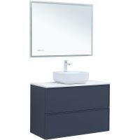 Тумба под раковину Aquanet Арт 100 подвесная Маренго арт-313267 — фото 12, Тумбы под раковину