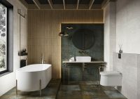 Керамическая плитка Ceramika Paradyz Molto Grys Struktura Rekt Mat настенная 25х75 см арт-57538 — фото 2, Керамическая плитка