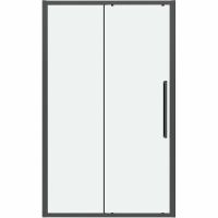 Душевая дверь Grossman Cosmo 110 профиль Графит сатин стекло прозрачное арт-100.K33.02.110.42.00 — фото 1, Раздвижные душевые двери