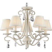 Люстра Maytoni Elegant Brionia Белая Бежевая арт-ARM172-05-G — фото 3, Люстры