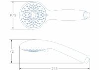 Душевая система Aquanet Static 2.11 Хром арт-257167 — фото 13, Встраиваемые душевые комплекты