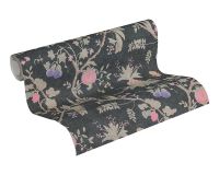 Обои AS Creation Paradise Garden Винил на флизелине (0,53*10,05) Черный, Цветы арт-36719-7 — фото 2, Обои для стен