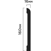 Товар: Плинтус HIWOOD 2000x160x16 мм арт-BE180 - фото 2 Плинтус HIWOOD 2000x160x16 мм арт-BE180 — фото 2, Плинтуса напольные