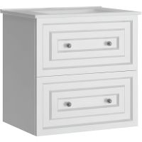 Тумба с раковиной Creavit Kayra 60 подвесная Белая арт-KY0060.42.MBY — фото 1, Тумбы с раковиной