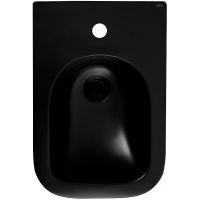 Биде Abber Rechteck подвесное Черное матовое арт-AC1250MB — фото 4, Биде подвесные