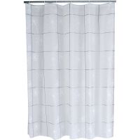 Штора для ванны Ridder Moonflower 180х200 Серая арт-303211 — фото 1, Шторы для ванной