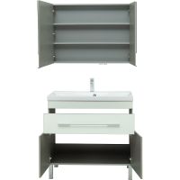 Комплект мебели для ванной Aquanet Верона 90 Белый арт-287661 — фото 5, Комплекты мебели для ванной