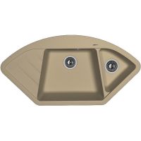 Кухонная мойка Florentina Веста-1005 Капучино арт-20.285.E1005.306 — фото 1, Кухонные мойки