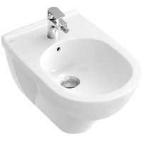 Биде Villeroy&Boch O.Novo подвесное Альпийский белый арт-54600001 — фото 1, Биде подвесные