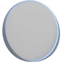 Зеркало Orka Moonlight 75x75 с подсветкой Голубое матовое арт-3001335 — фото 1, Зеркала в ванную комнату