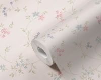 Обои AS Creation Maison Charme Винил на флизелине (0,53*10,05) Розовый/Зеленый/Голубой, Цветы арт-39071-2 — фото 4, Обои для стен