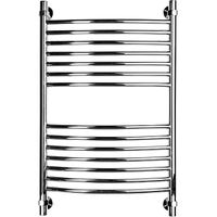 Водяной полотенцесушитель Ника Arc ЛД (г3) 80x50 Хром арт-ЛД Г3 80/50 — фото 1, Водяные полотенцесушители