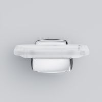 Мыльница AM.PM Gem Хром Белая арт-A9034200 — фото 4, Мыльницы