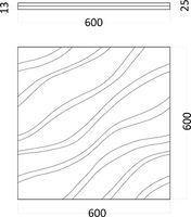 Товар: Гипсовая 3д панель Artpole Velvet 600x600 мм арт-M-0037 - фото 7 Гипсовая 3д панель Artpole Velvet 600x600 мм арт-M-0037 — фото 7, Гипсовые 3Д панели