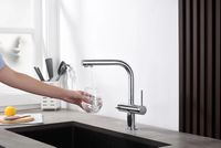 Смеситель для кухни Aquatek Европа Хром арт-AQ1385CR — фото 4, Смесители для кухни