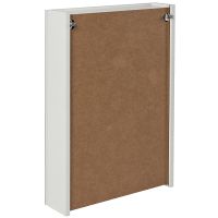 Зеркальный шкаф Orange Куб 50 Белый арт-KU-55ZSW — фото 3, Зеркальные шкафы в ванную