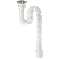 Сифон для раковины Wirquin Нержавеющая сталь арт-30717988 — фото 1, Сифоны для раковины