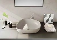 Раковина-чаша Vitra Outline Recycled 57 Матовый тауп арт-7991B066-0016 — фото 2, Раковины накладные