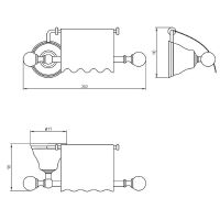 Товар: Держатель туалетной бумаги Migliore Provance с крышкой Бронза арт-17618 - фото 2 Держатель туалетной бумаги Migliore Provance с крышкой Бронза арт-17618 — фото 2, Держатели туалетной бумаги