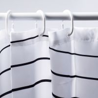 Штора для ванны WasserKRAFT Donau 180х200 Полосы арт-SC-24101 — фото 6, Шторы для ванной