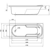 Товар: Акриловая ванна Berges Lumbo 170x75 без гидромассажа арт-050006 - фото 9 Акриловая ванна Berges Lumbo 170x75 без гидромассажа арт-050006 — фото 9, Акриловые ванны