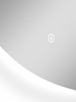 Товар: Зеркало Континент Alma 1000х700 с подсветкой с сенсорным выключателем арт-ЗЛП614 - фото 5 Зеркало Континент Alma 1000х700 с подсветкой с сенсорным выключателем арт-ЗЛП614 — фото 5, Зеркала в ванную комнату