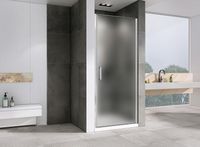 Душевая дверь Abber Sonnenstrand 70 профиль Хром стекло матовое арт-AG04070M — фото 2, Распашные душевые двери