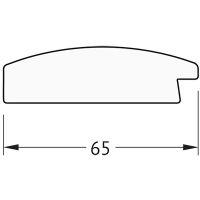 Зеркало Evoform Exclusive 152х62 с фацетом в багетной раме - Орех 65 мм арт-BY 1187 — фото 5, Зеркала в ванную комнату