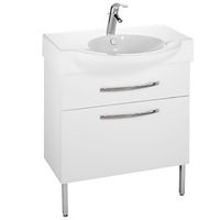 Тумба под раковину Jacob Delafon Presquile 80 Белый глянец арт-EB927-J5 — фото 1, Тумбы под раковину