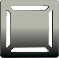 Душевой трап Berges Platz Norma 150x150 с решеткой Хром арт-091059 — фото 4, Трапы для душа