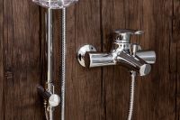 Душевая система Orange Tony Хром арт-M54-933cr — фото 8, Душевые стойки