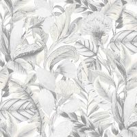 Обои Erismann Elle 2 Винил на флизелине (1,06*10,05) Серый, Цветы арт-12115-10 — фото 1, Обои для стен