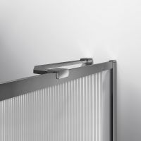 Товар: Шторка на ванну Vincea 70x140 профиль Вороненая сталь стекло рифленое арт-VSB-41700FLGM - фото 3 Шторка на ванну Vincea 70x140 профиль Вороненая сталь стекло рифленое арт-VSB-41700FLGM — фото 3, Неподвижные шторки для ванной