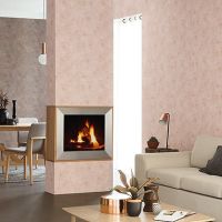 Обои Caselio Telas Винил на флизелине (0,53*10,05) Бежевый, Штукатурка арт-63621116 — фото 2, Обои для стен