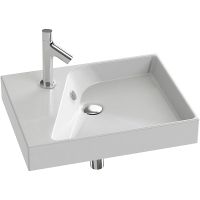 Раковина Jacob Delafon Rythmik 60 Белая арт-EXQ112-Z-00 — фото 1, Раковины накладные