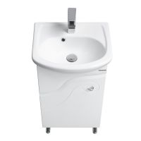 Тумба под раковину Aquaton Колибри 41 L Белая арт-1A065201KO01L — фото 2, Тумбы под раковину