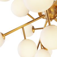 Потолочный светильник Maytoni Modern Dallas Белый Латунь арт-MOD545CL-20BS — фото 2, Накладные светильники