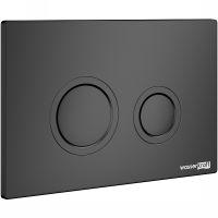 Смывной бачок WasserKRAFT Aller для унитаза с Черной матовой клавишей смыва арт-10TLT.031.ME.MB01 — фото 3, Смывные бачки скрытого монтажа