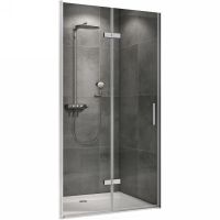 Товар: Душевая дверь Abber Zart 90 профиль Хром стекло прозрачное арт-AG08090P - фото 2 Душевая дверь Abber Zart 90 профиль Хром стекло прозрачное арт-AG08090P — фото 2, Складные душевые двери