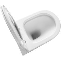 Унитаз Triton Verso VO-0832 подвесной с сиденьем Микролифт арт-Щ0000057971 — фото 8, Подвесные унитазы