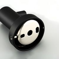 Двойной крючок Frap F302 Черный матовый арт-F30205-2 — фото 3, Крючки для полотенец