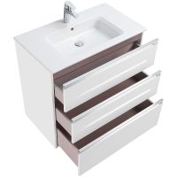 Тумба под раковину Roca The Gap 80 подвесная Белый глянец арт-A857406806 — фото 3, Тумбы под раковину