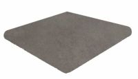 Ступень угловая Gres de Aragon Capri Esquina Redonda Carbón 33x33 см арт-905099 — фото 1, Ступени и клинкер