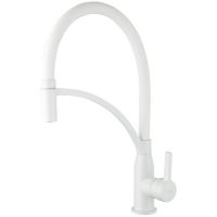 Смеситель для кухни Frap Белый арт-F4552-8 — фото 1, Смесители для кухни