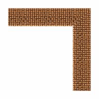 Зеркало Evoform Definite 91х71 в багетной раме - Мозаика медь 46 мм арт-BY 3259 — фото 2, Зеркала в ванную комнату