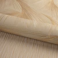 Обои Fipar Platino Винил на флизелине (1,06*10,05) Коричневый/Золото, Абстракция/Перья арт-R 23717 — фото 4, Обои для стен