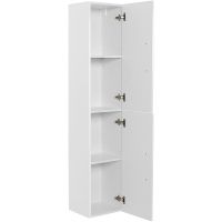 Товар: Шкаф пенал BelBagno Aurora 33 R подвесной Bianco Opaco арт-AURORA-1600-2A-SC-BO-P-R - фото 2 Шкаф пенал BelBagno Aurora 33 R подвесной Bianco Opaco арт-AURORA-1600-2A-SC-BO-P-R — фото 2, Пеналы для ванной комнаты