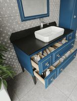 Товар: Тумба под раковину Caprigo Metropol 125 Синяя матовая арт-13716.30-061.CRM.00.20/020.05 - фото 2 Тумба под раковину Caprigo Metropol 125 Синяя матовая арт-13716.30-061.CRM.00.20/020.05 — фото 2, Тумбы под раковину