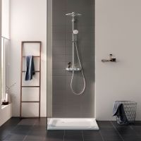 Душевая система Grohe SmartControl с термостатом Хром арт-26507000 — фото 10, Душевые стойки