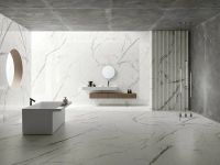 Керамогранит Ariostea Ultra Marmi Bianco Statuario Soft 75х150 см арт-UM6S157583 — фото 3, Керамогранит